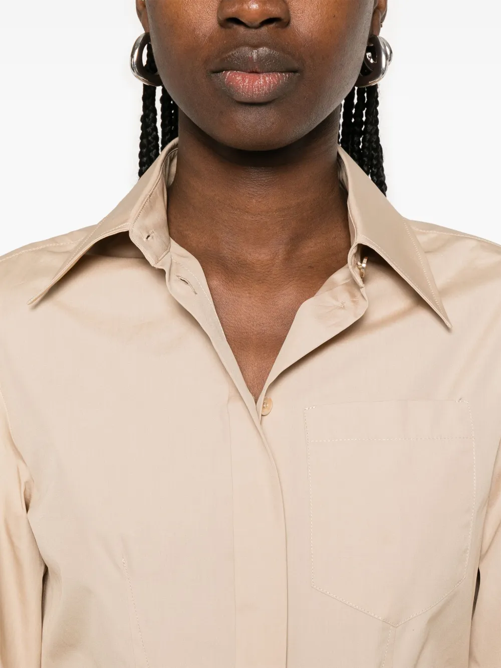 Sportmax Gocce blouse Bruin