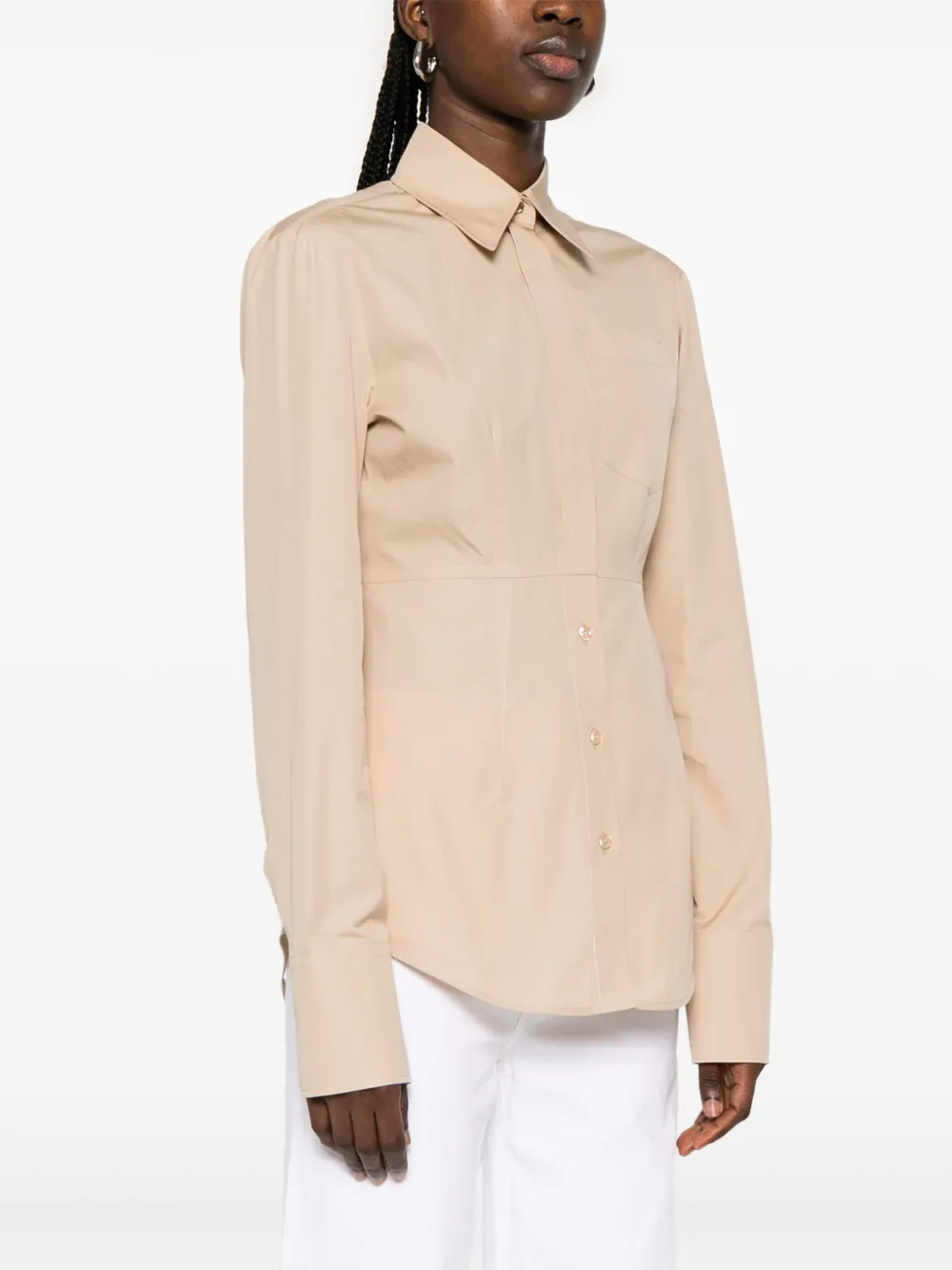 Sportmax Gocce blouse Bruin