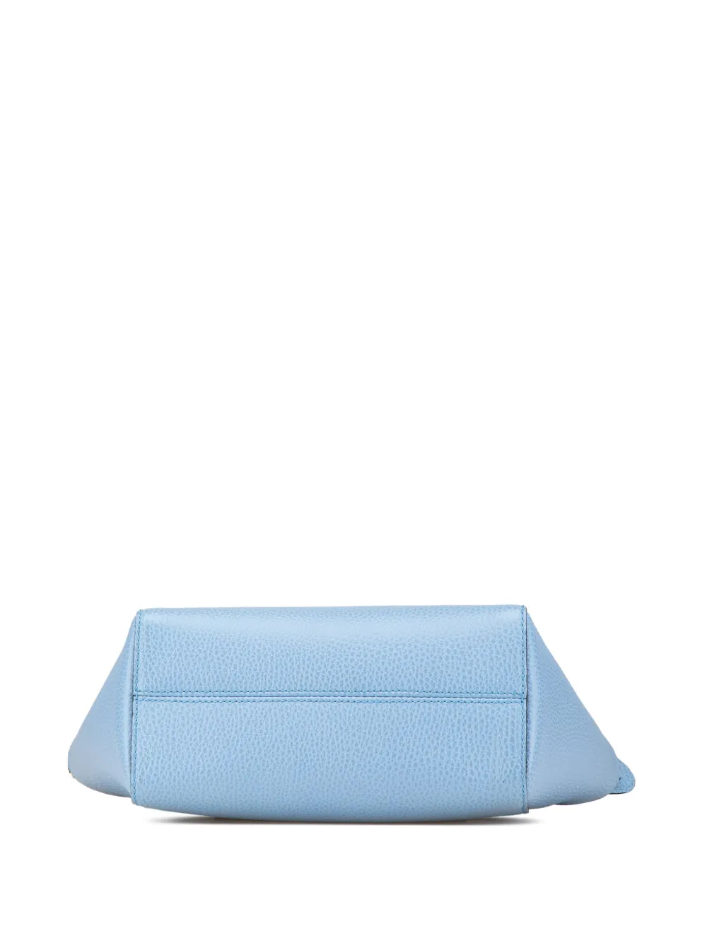 Pre-owned Gucci 2000-2015 Mini Leather Swing Satchel In Blue