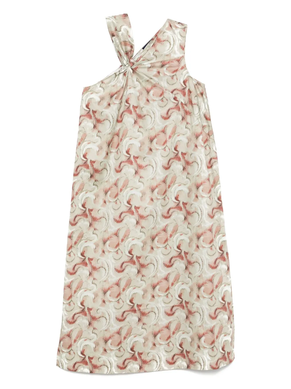 Soeur Emna midi-jurk Beige