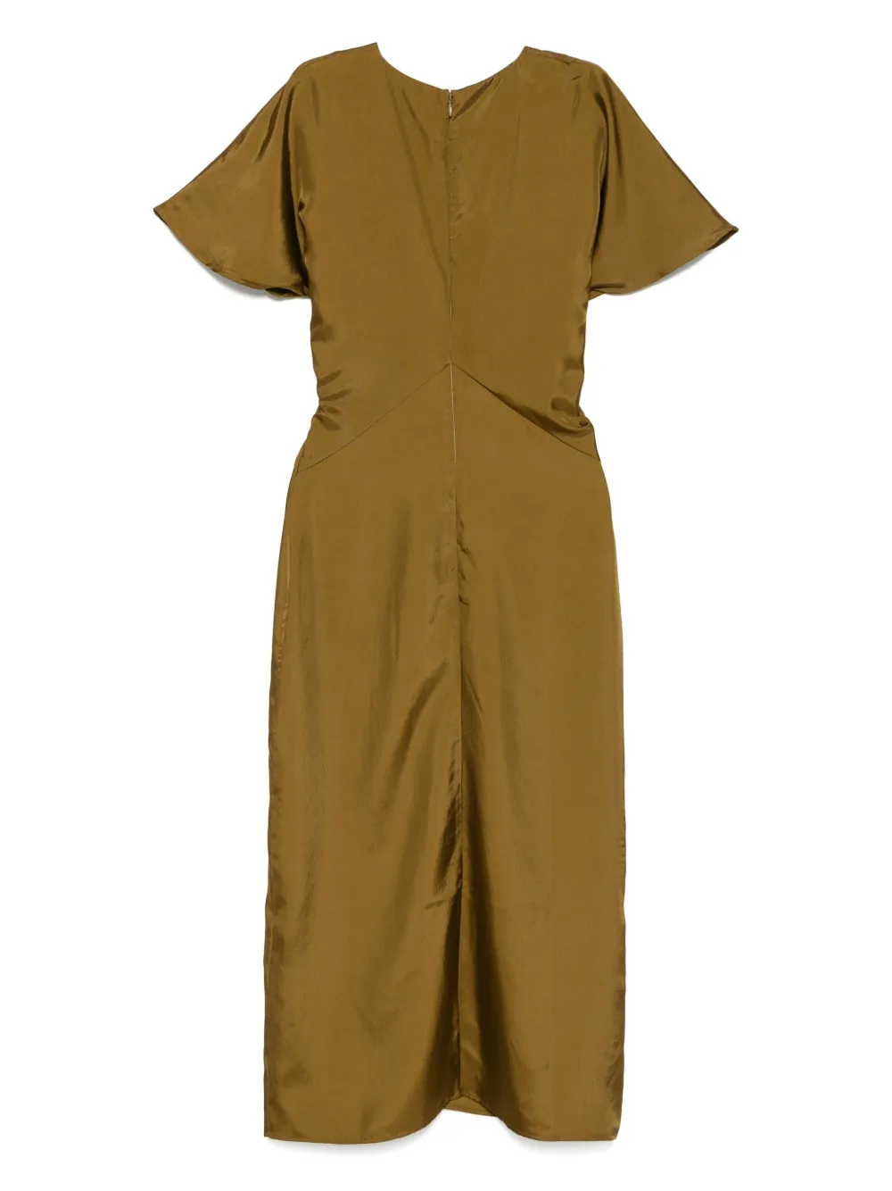 Soeur Ella midi-jurk - Groen