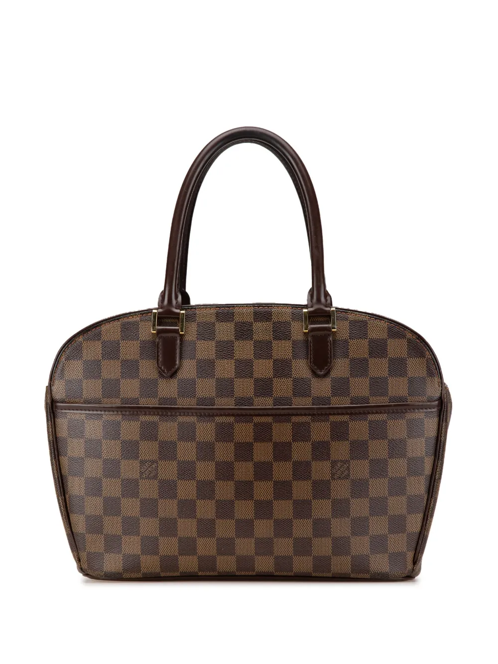 Louis Vuitton Pre-Owned 2005 ダミエ エベヌ サリア オリゾンタル ハンドバッグ - ブラウン Louis Vuitton Pre-Owned 2005 ダミエ エベヌ サリア オリゾンタル ハンドバッグ - ブラウン