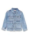 Scotch & Soda Kids cotton denim jacket - Blue