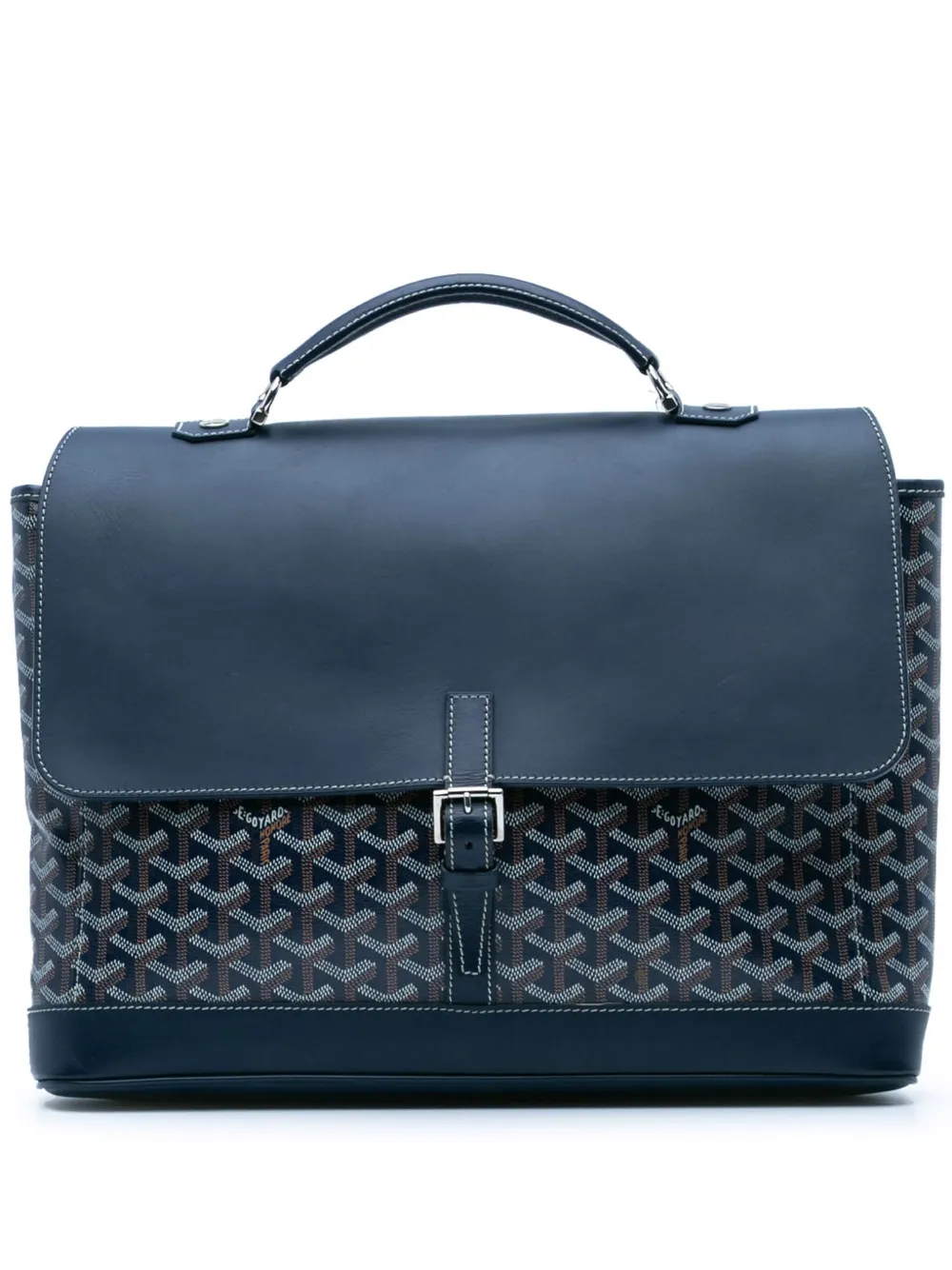 Goyard Pre-Owned 2018 Goyardine Citadin PM business bag | Blue | Image 1