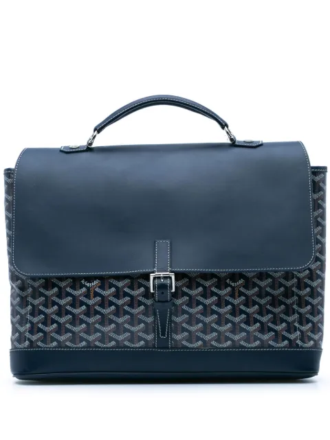 Goyard Pre-Owned 2018 Goyardine Citadin PM business bag