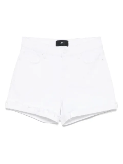 7 For All Mankind shorts con tiro medio