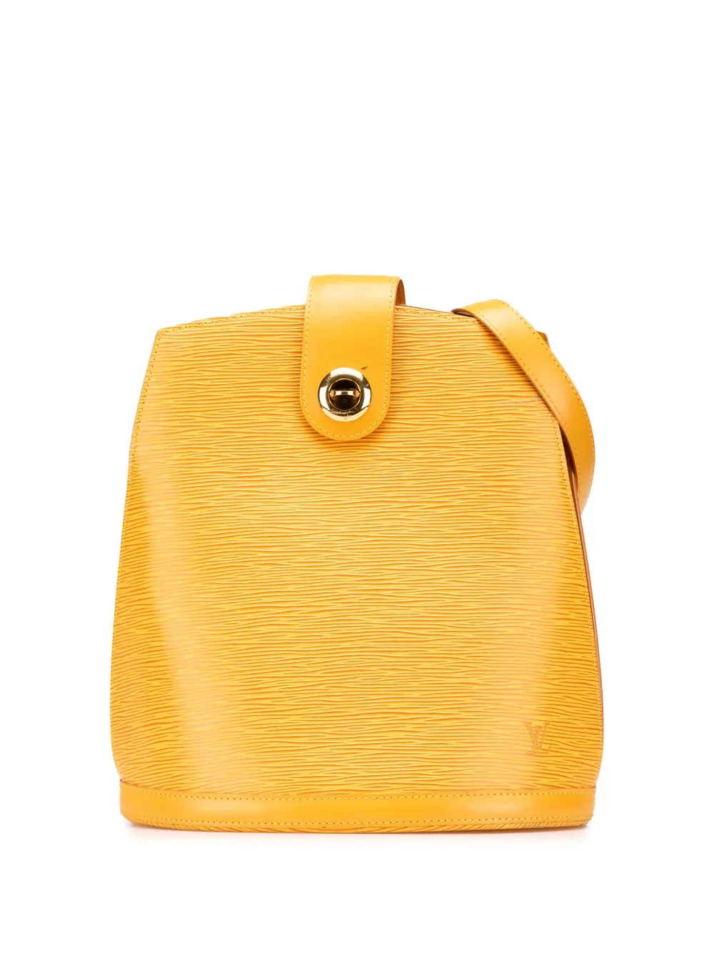 Louis Vuitton Pre-Owned 1996 Epi Cluny shoulder bag - イエロー Louis Vuitton Pre-Owned 1996 Epi Cluny shoulder bag - イエロー