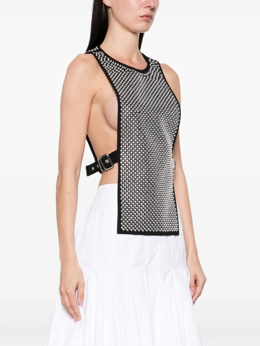 RABANNE STUDDED VEST