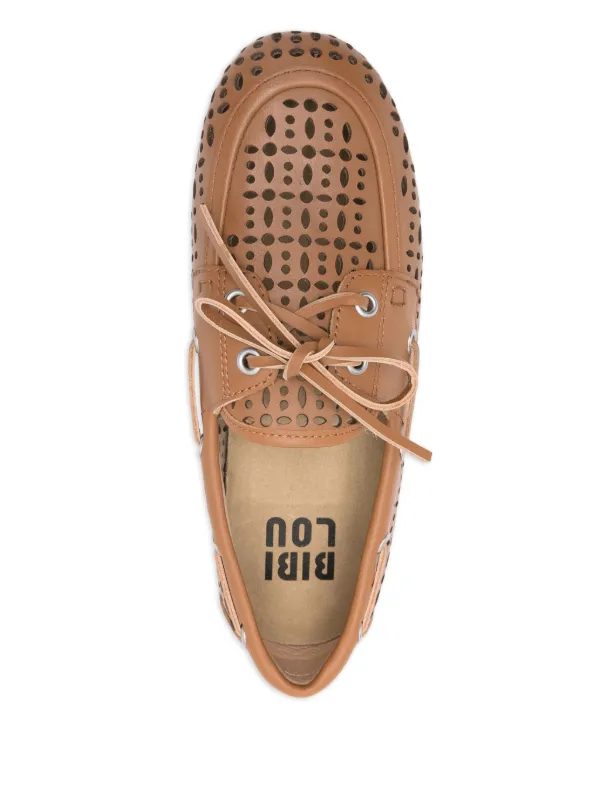 Bibi Lou Tana Loafers Brown FARFETCH GR