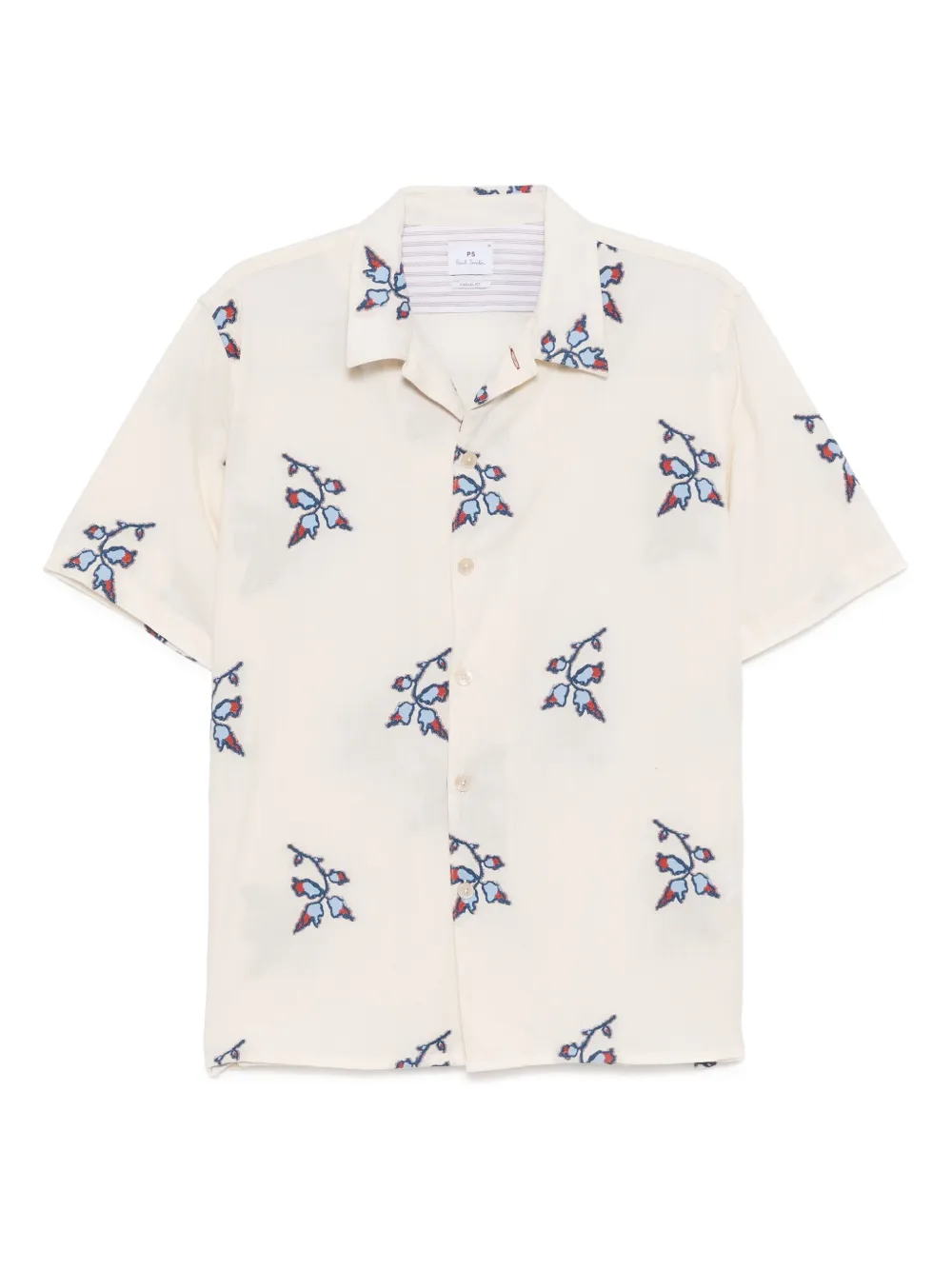 short-sleeved cotton shirt