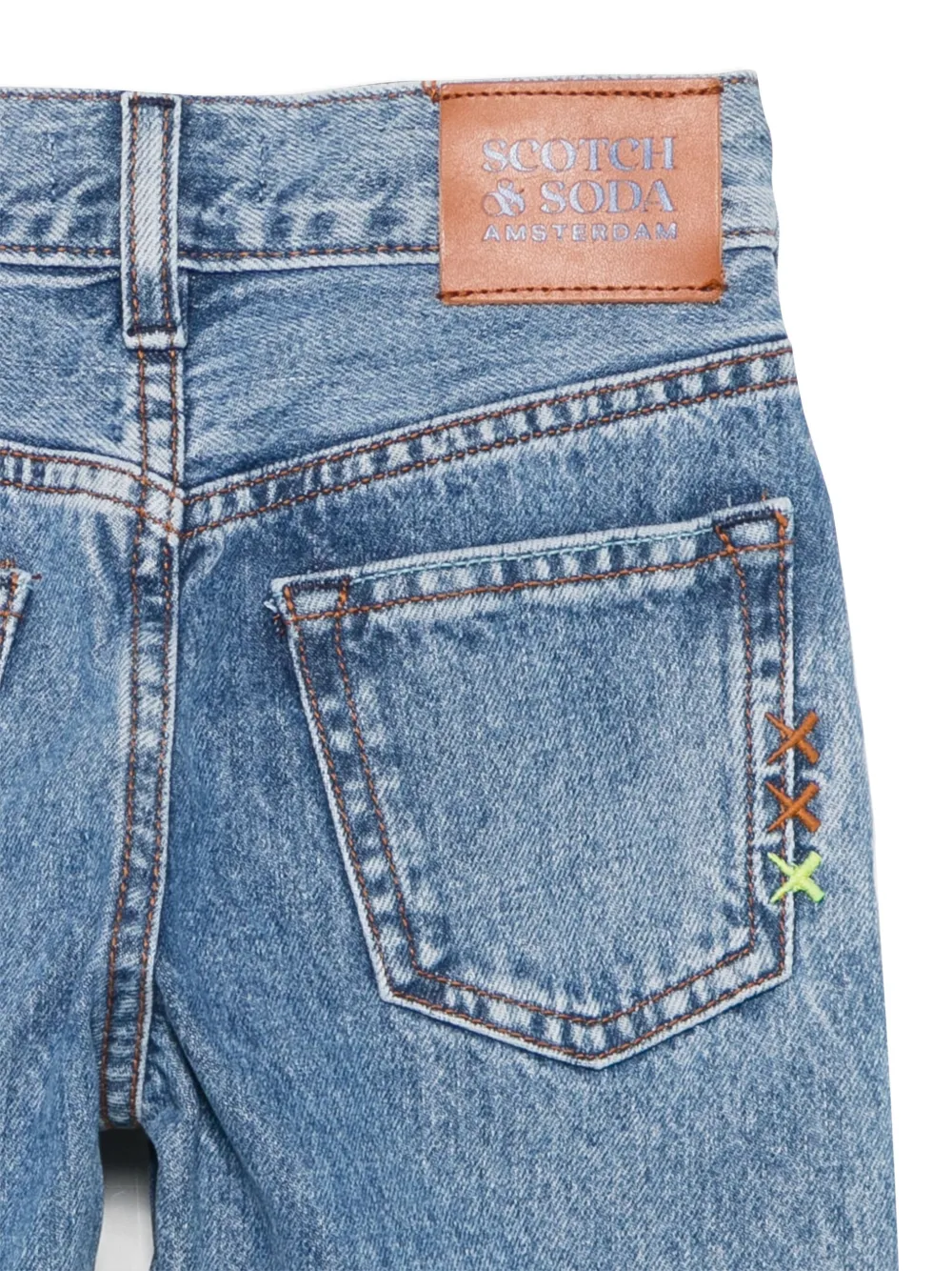 Scotch & Soda Kids The Pitch jeans Blauw