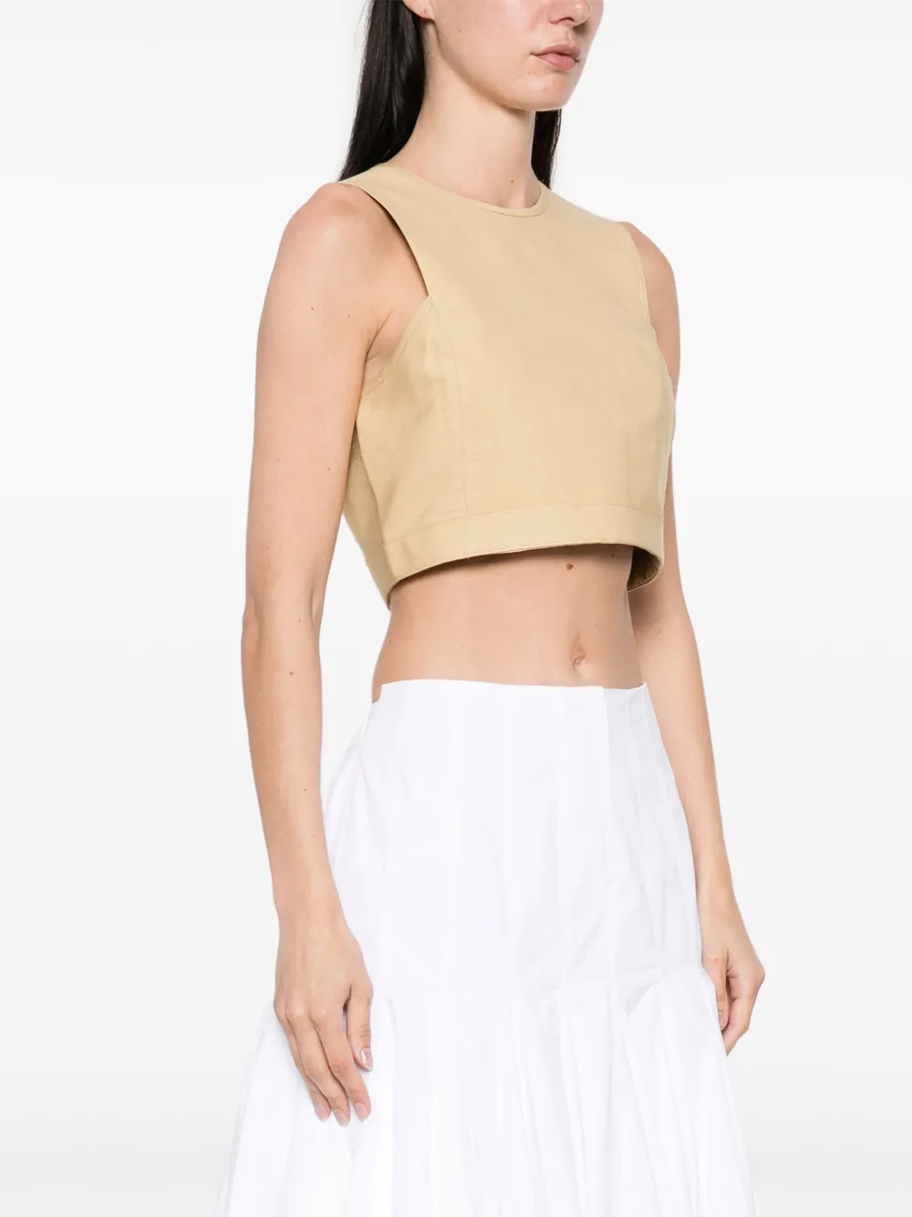RABANNE TWILL VEST