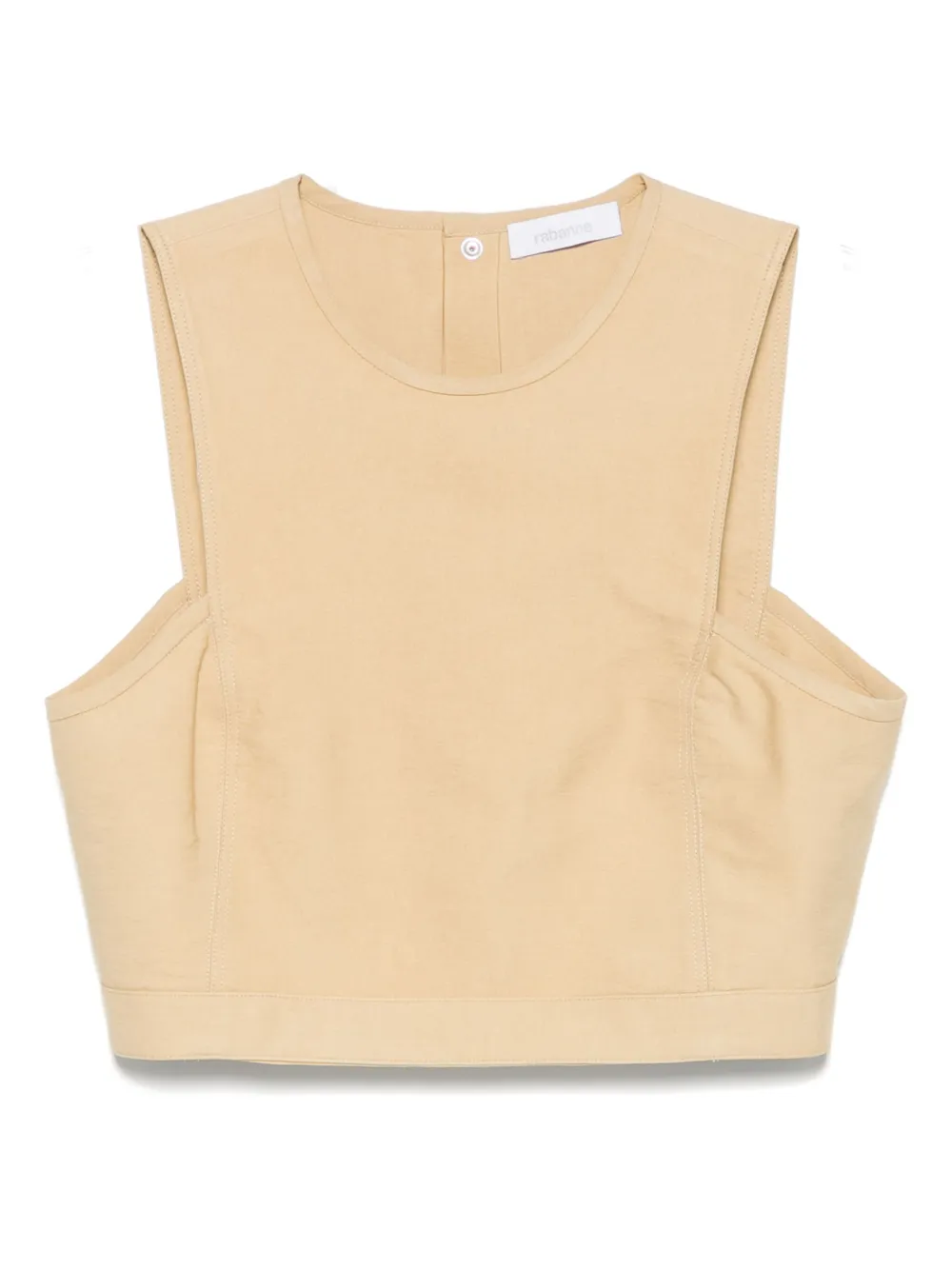 RABANNE TWILL VEST