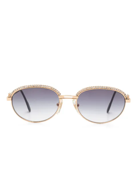 Tiffany & Co. Pre-Owned gafas de sol con montura oval