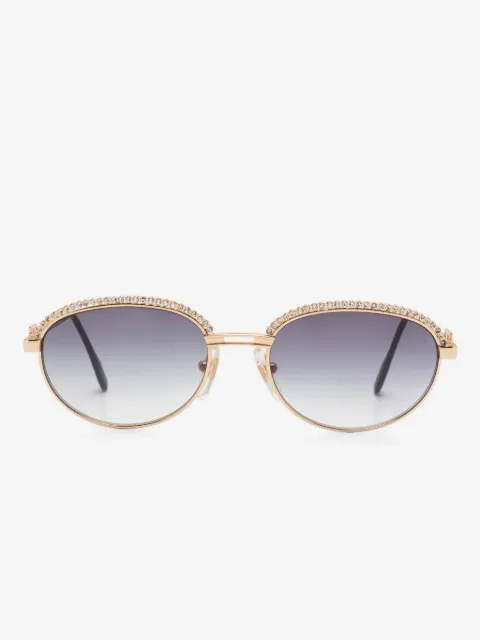 Tiffany & Co. Pre-Owned oval-frame sunglasses
