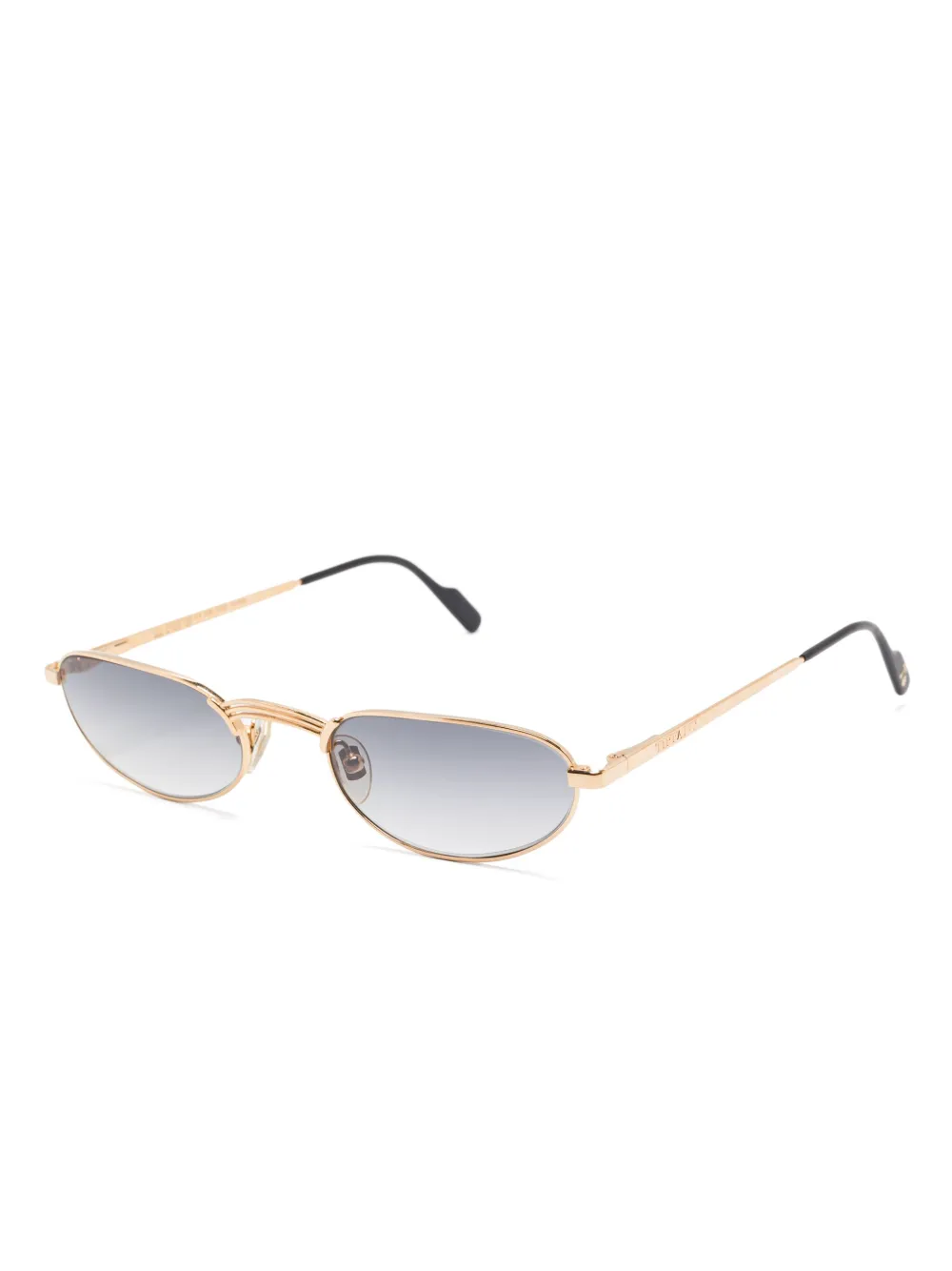 Tiffany & Co. Pre-Owned oval-frame sunglasses | Men | Image 2