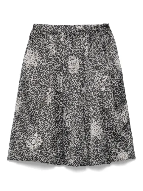 Giorgio Armani Pre-Owned 1990s floral mini skirt
