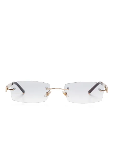 Gucci Pre-Owned rectangle-frame sunglasses