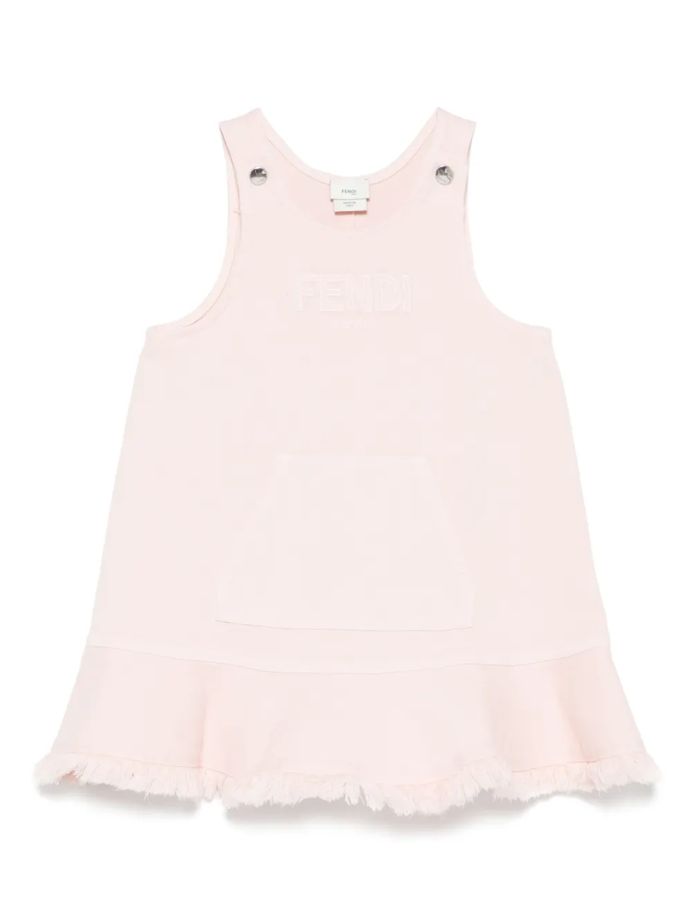 Fendi Kids Spijkerjurk Roze