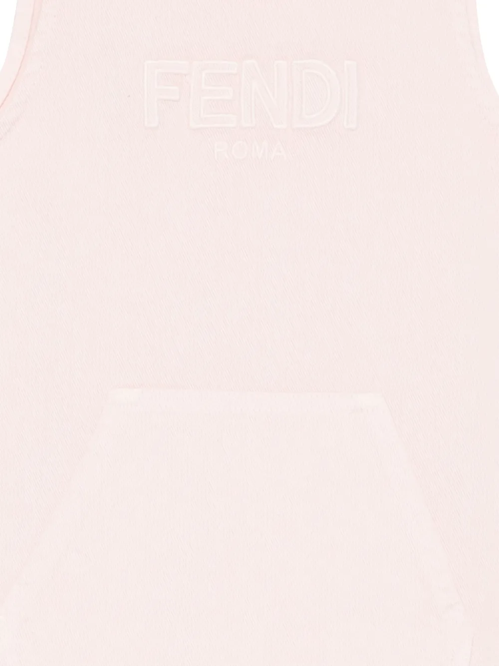 Fendi Kids Spijkerjurk Roze