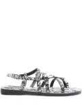 Michael Michael Kors leather flats - Black