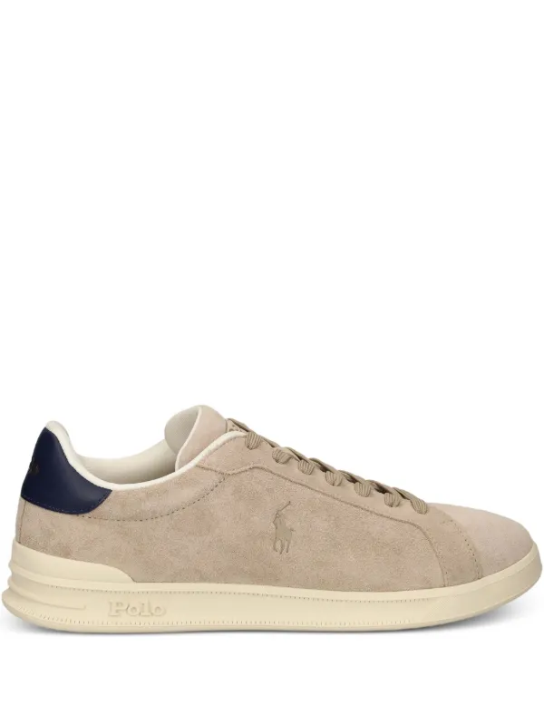 Polo Ralph Lauren スエード スニーカー | ニュートラル | FARFETCH JP