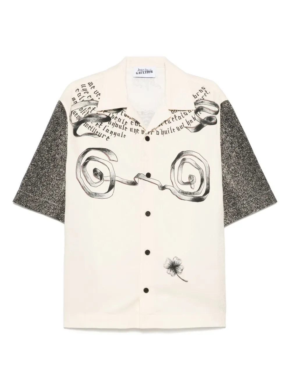 Jean Paul Gaultier Tattoo ボーリングシャツ - ニュートラル Jean Paul Gaultier Tattoo ボーリングシャツ - ニュートラル