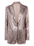 Antonelli sequinned blazer - Gold