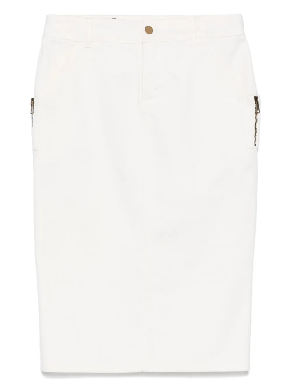 Gucci Pre-Owned Minigonna in cotone anni 2000 | bianco | Image 1
