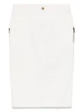 Gucci Pre-Owned 2000s cotton mini skirt - White