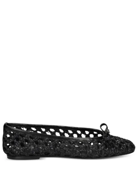 Casadei flats entretejidos