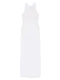 Jean Paul Gaultier conical maxi dress - White