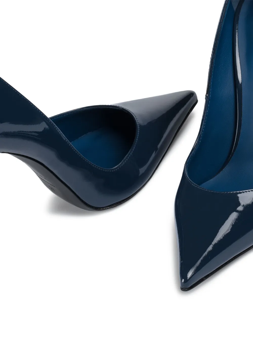 Le Silla 100mm Bella pumps Blue