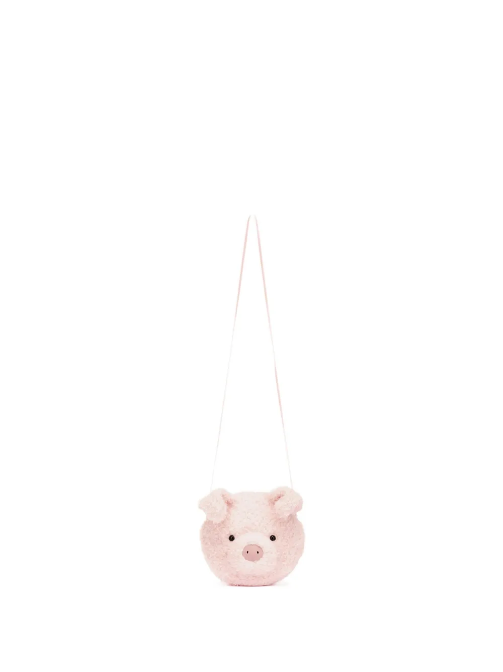 Jellycat Little Pig Bag In Pink