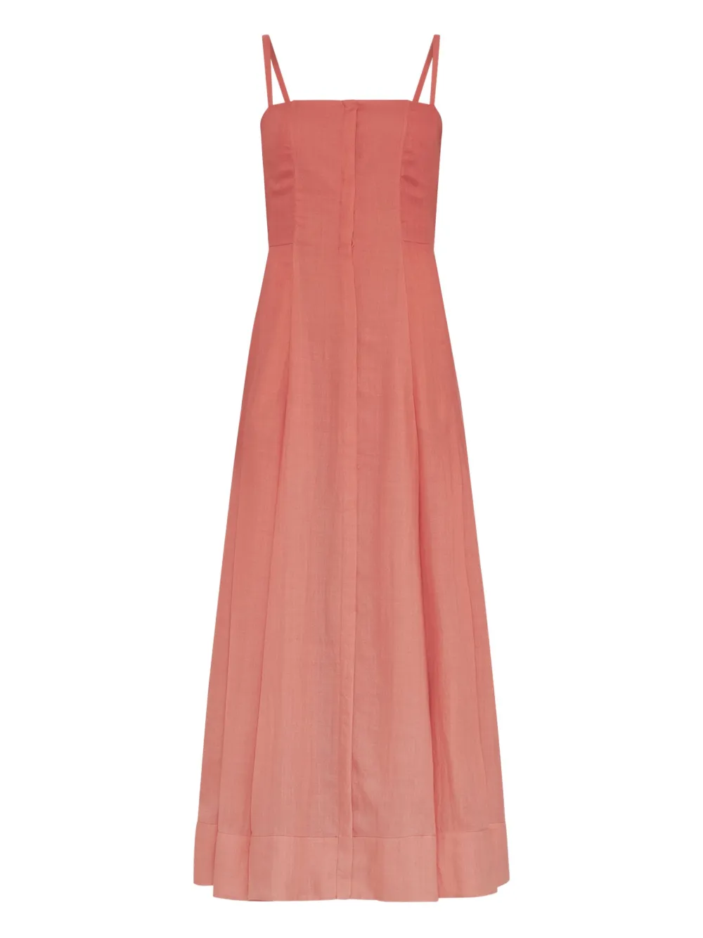 Gabriela Hearst Magritte dress - Oranje