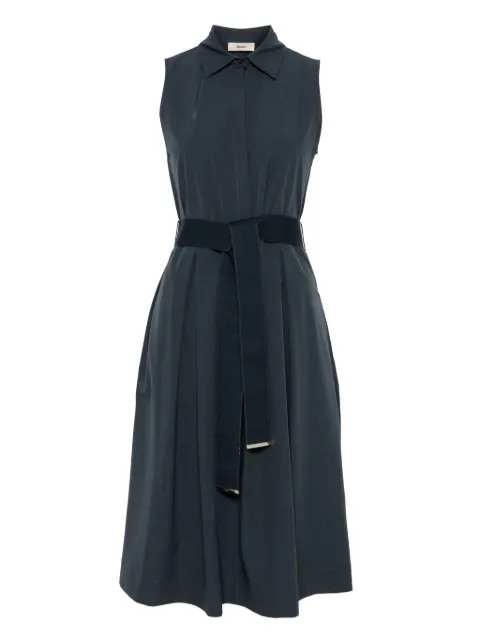 Herno vestido midi con cinturón
