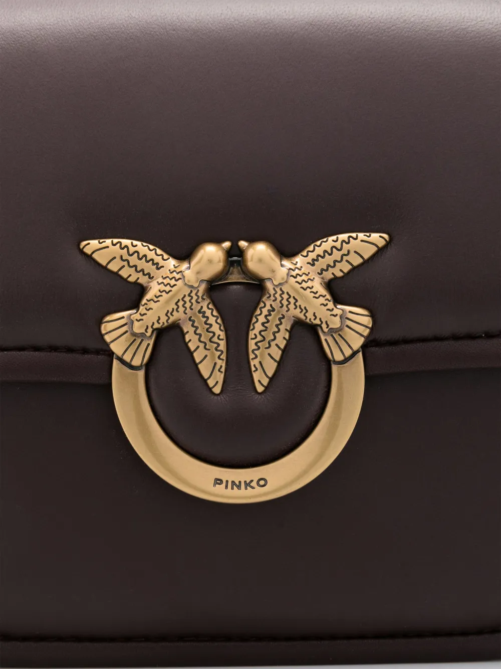 PINKO Love Box schoudertas Rood