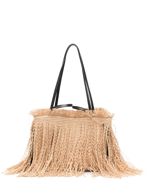 Anita Bilardi Kleine Frange Tote Bag