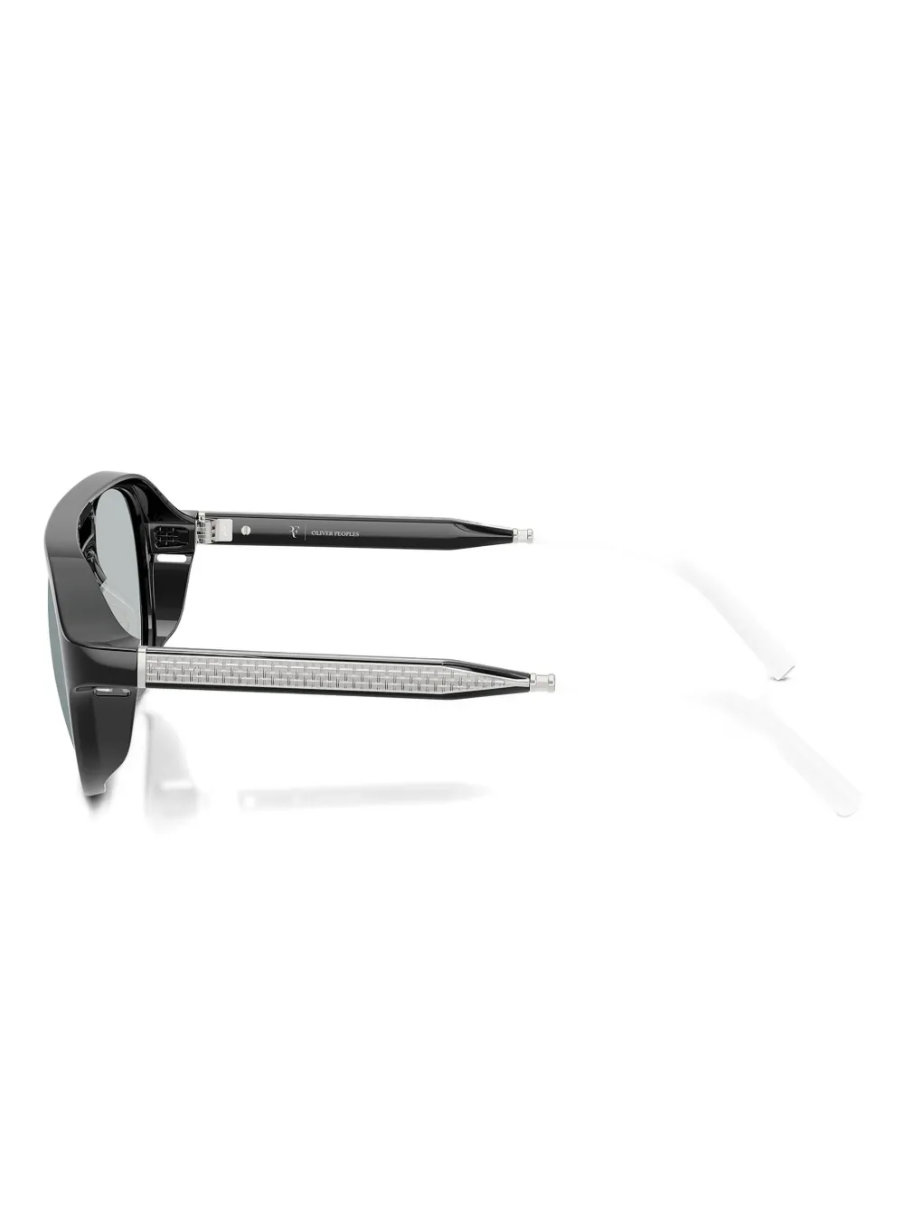 Oliver Peoples metal-frame round sunglasses Zwart