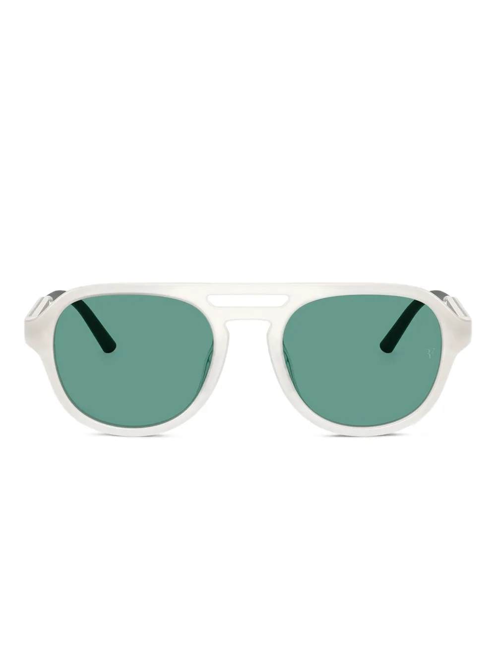 Oliver Peoples Occhiali da sole ovali - Bianco