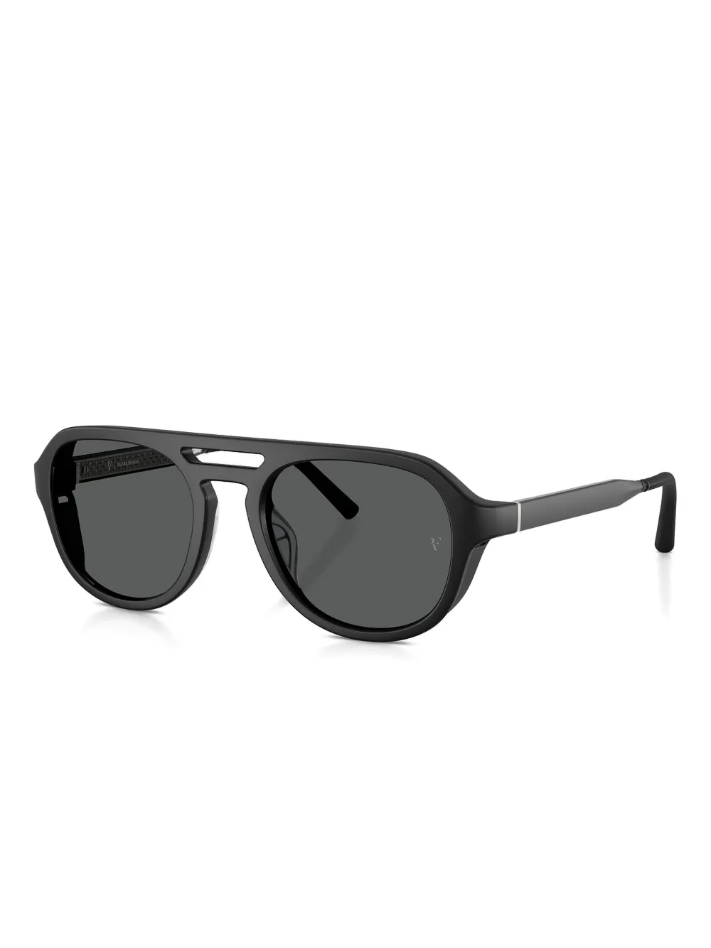Oliver Peoples metal sunglasses Zwart