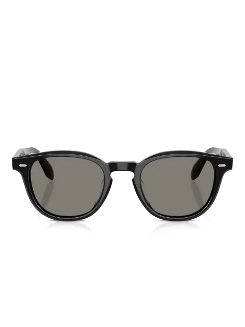 Oliver Peoples N.09 acetate round-frame sunglasses
