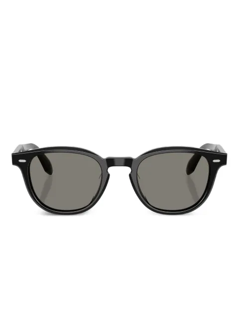 Oliver Peoples N.09 acetate round-frame sunglasses
