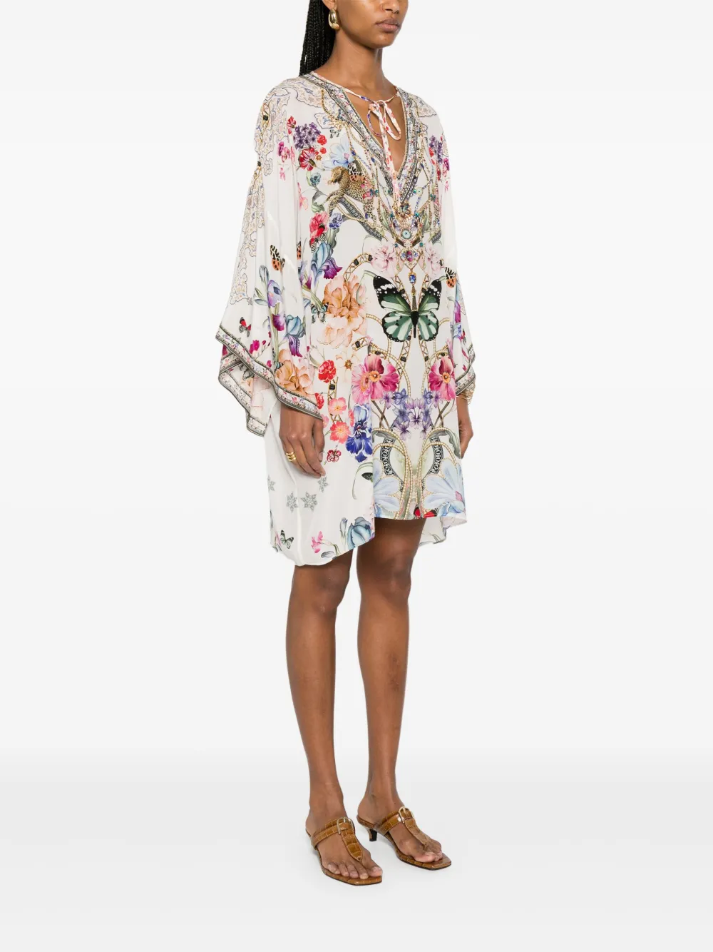 Camilla Monserrate Magic mini-jurk Wit