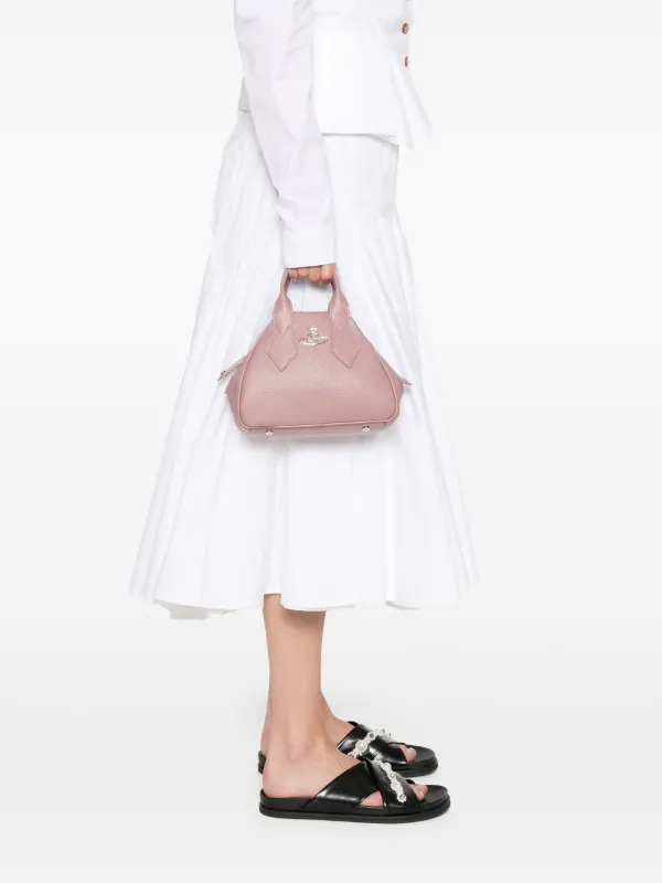 Vivienne Westwood Small Yasmine Tote Bag | Pink | FARFETCH Vivienne Westwood Small Yasmine Tote Bag | Pink | FARFETCH