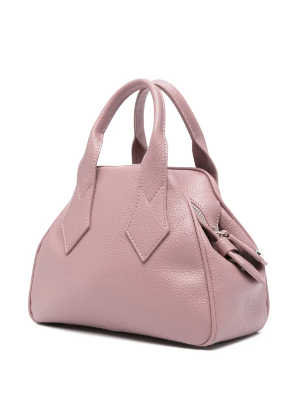 ☆【Vivienne Westwood】☆SMALL YASMINE SAFFIANO TOTEBAG☆ Vivienne Westwood Small Yasmine Tote Bag | Pink | FARFETCH