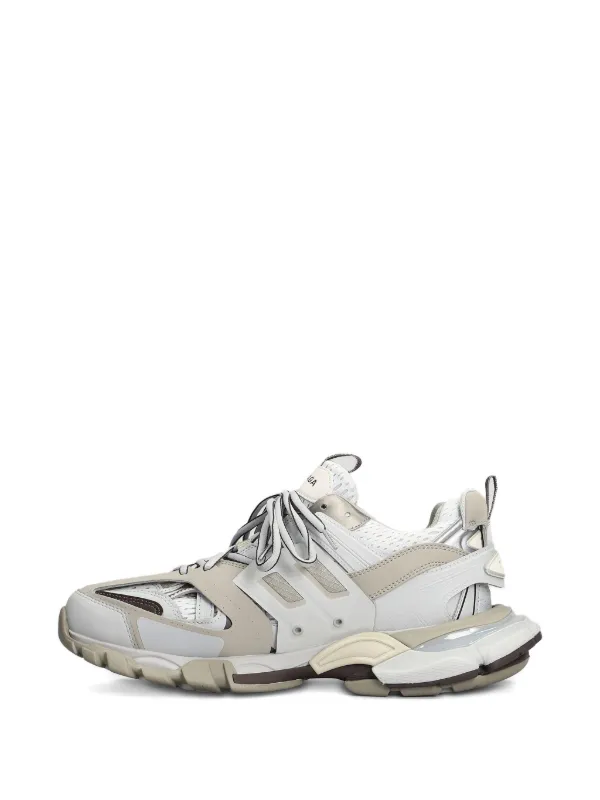 【送料&関税込】Balenciaga Track Sneakers Balenciaga Track Metallic Panelled Sneakers - Grey