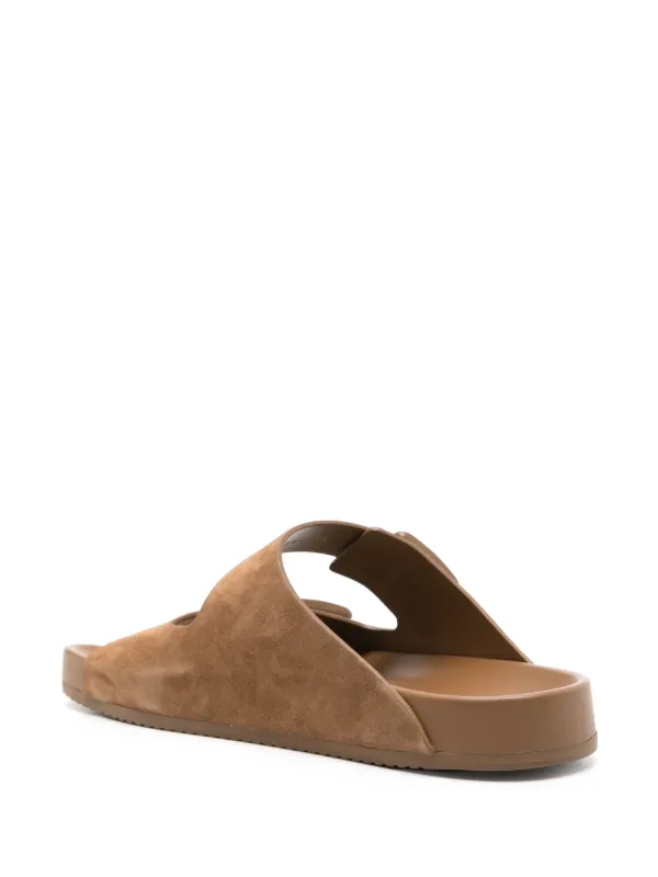 Balenciaga Sunday Sandals | Brown | FARFETCH CA