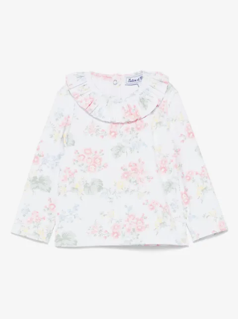 Tartine Et Chocolat playera con estampado floral