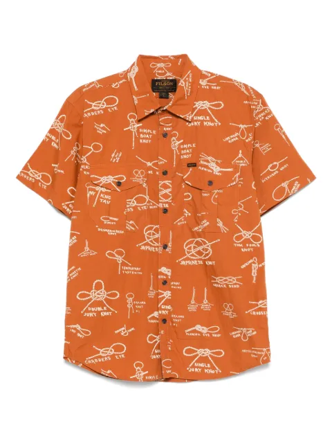 Filson knot-print shirt